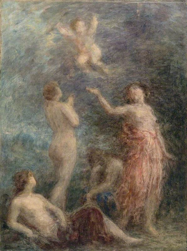 Henri Fantin - Latour, L'amore vince, Manchester Art Gallery